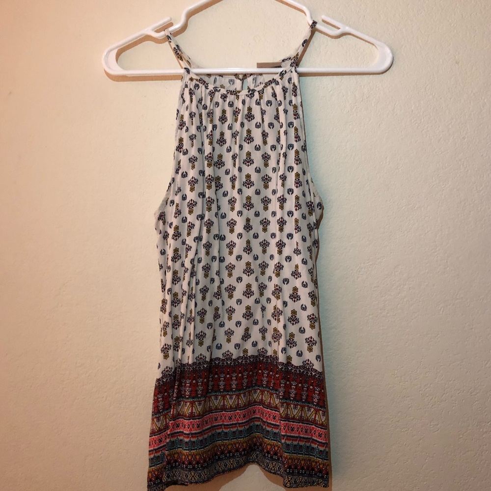 floral halter top